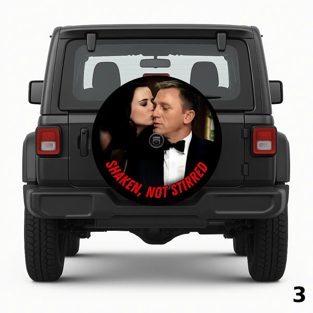 Shaken, not Stirred Spare Tire Cover