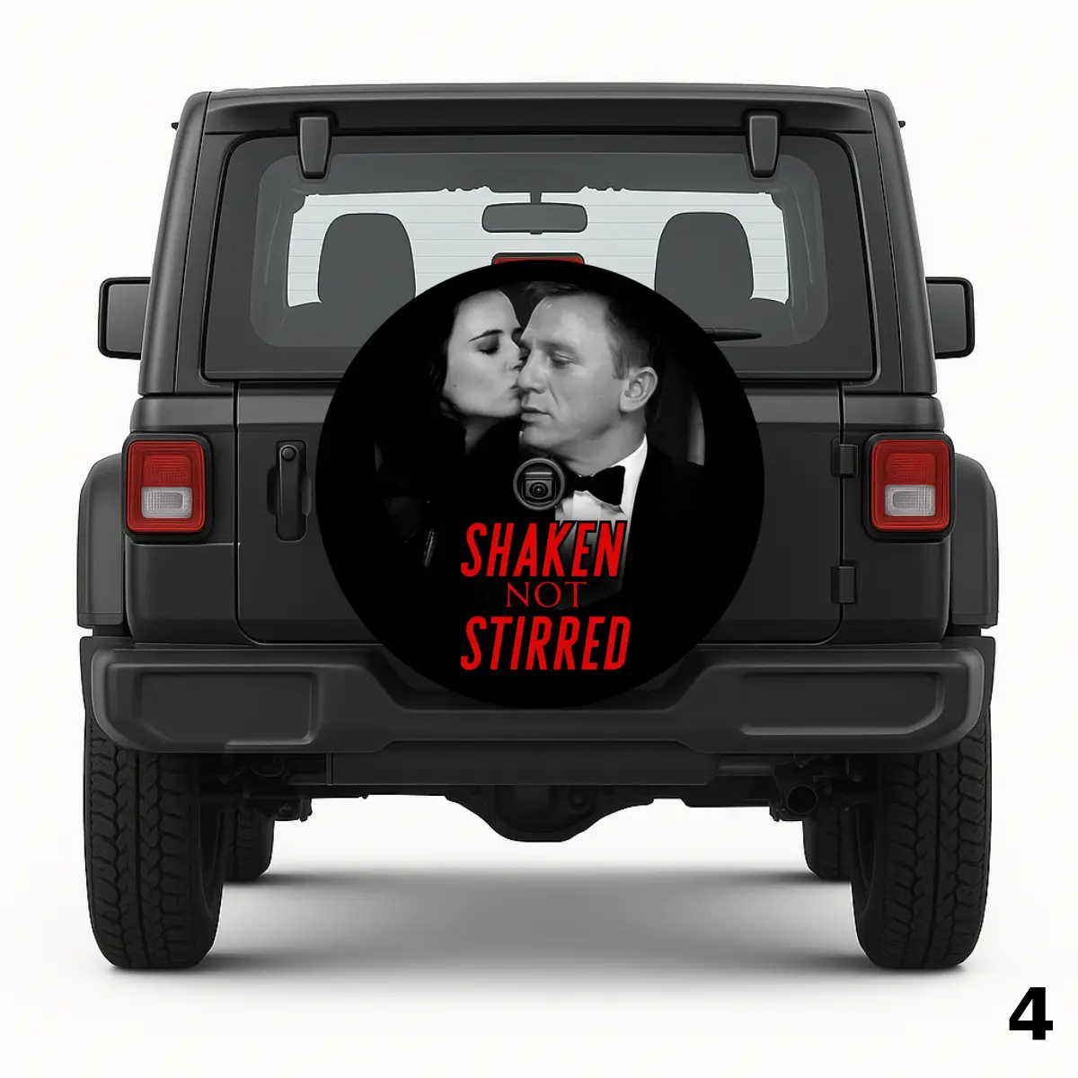 Shaken, not Stirred Spare Tire Cover