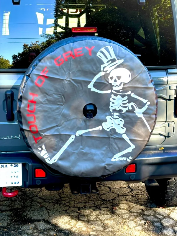 Spare tire cover installed on Car - Clients review