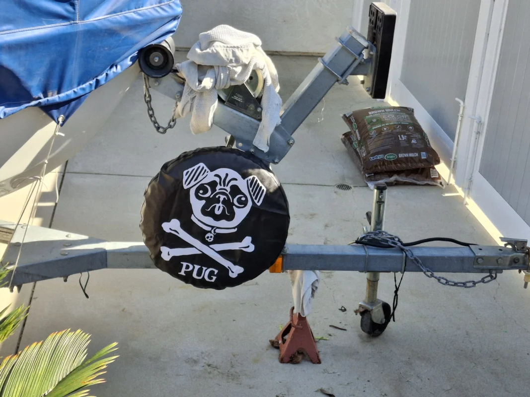 Spare tire cover installed on Car - Clients review