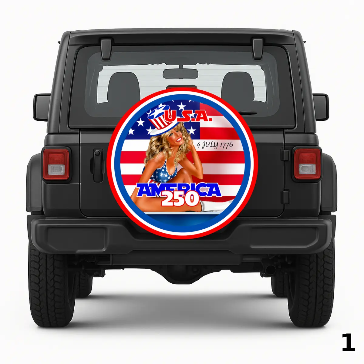 =America 250 Reserveradabdeckung