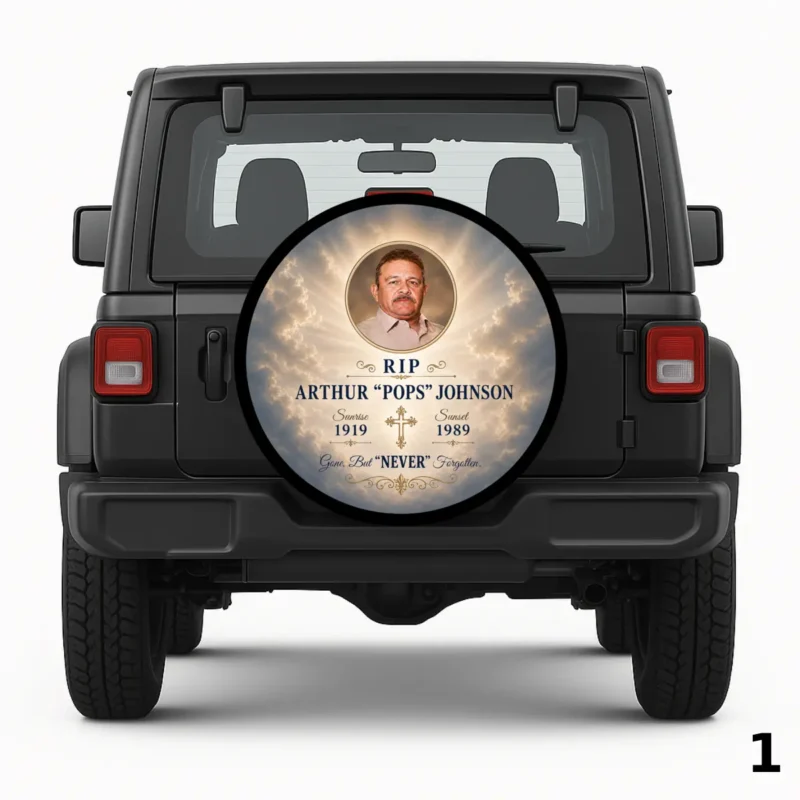 =Arthur “Pops” Johnson Spare Tire Cover
