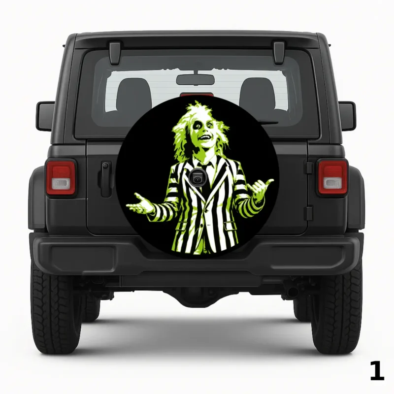 =Beetlejuice Spare Tire Cover