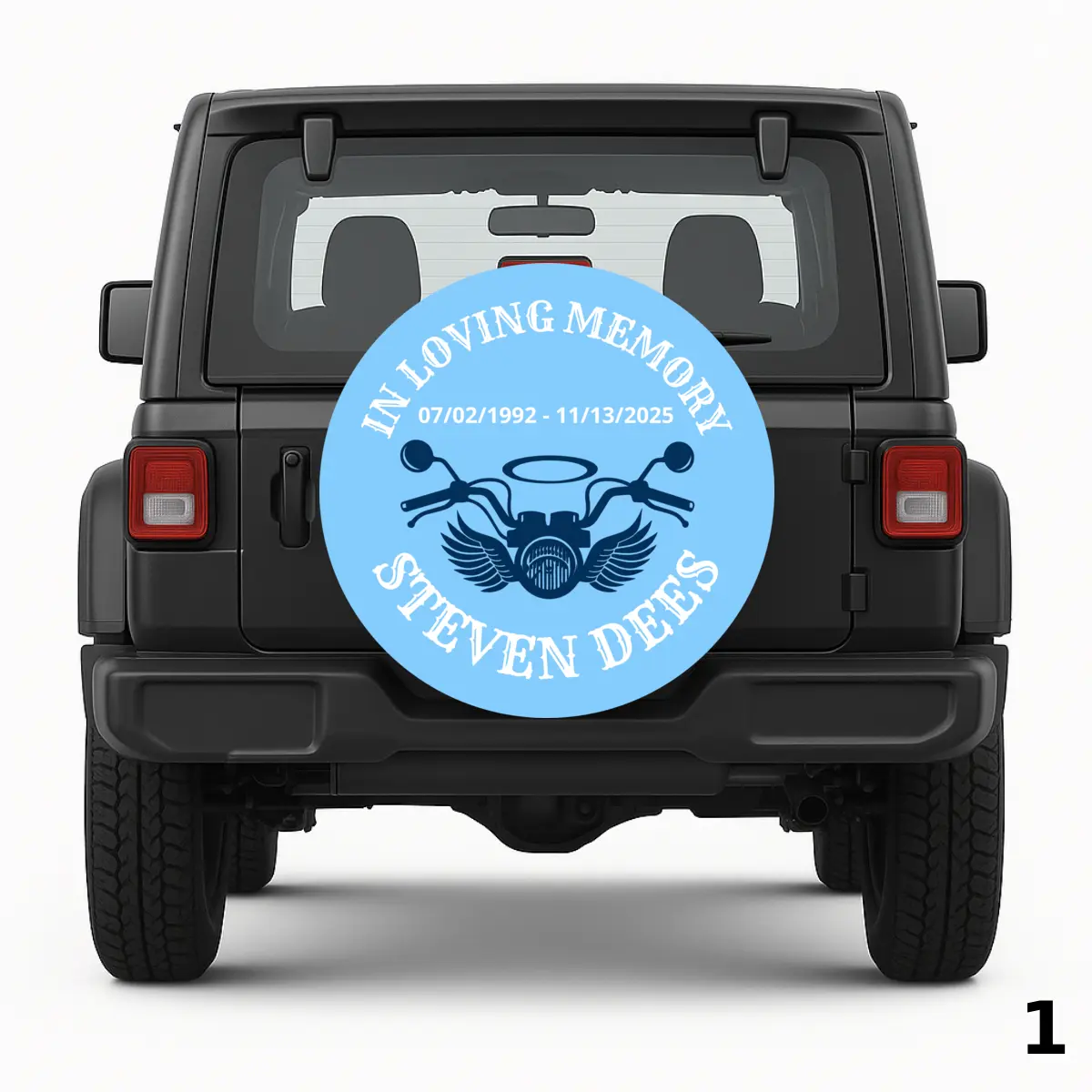 =Brothers Memorial Spare Tire Cover