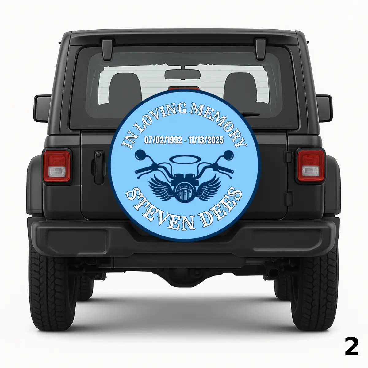 =Brothers Memorial Spare Tire Cover
