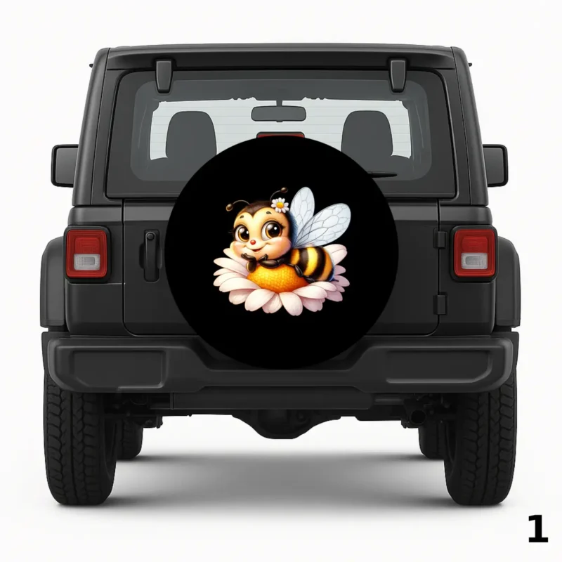=Bumble Bee Spare Tire Cover
