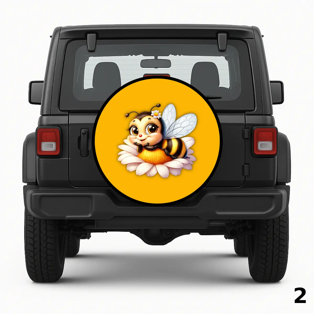 =Bumble Bee Spare Tire Cover