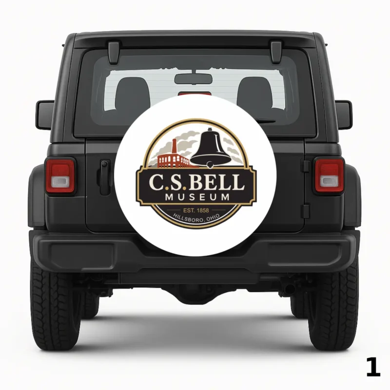 =C. S. Bell Museum Spare Tire Cover