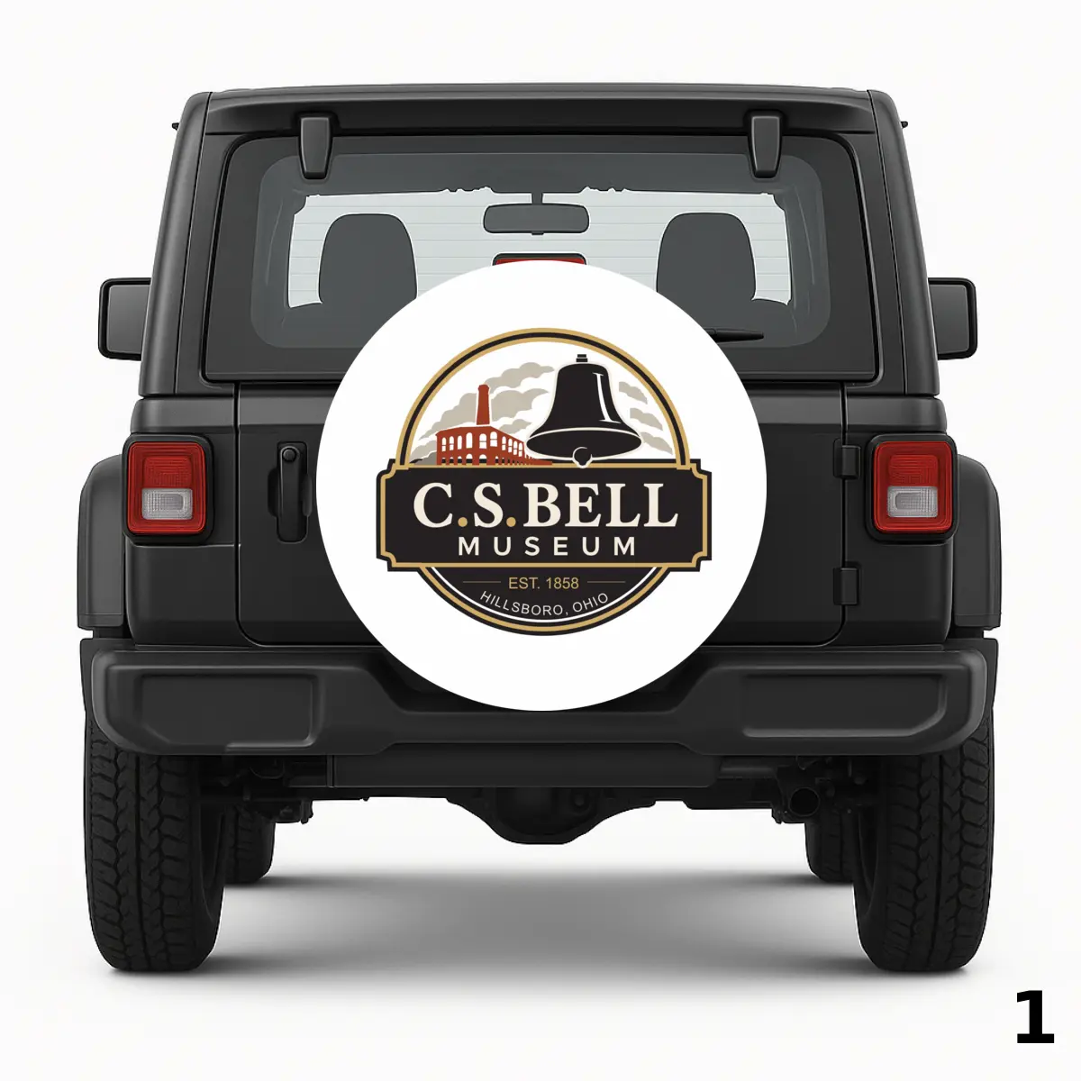 =C. S. Bell Museum Spare Tire Cover