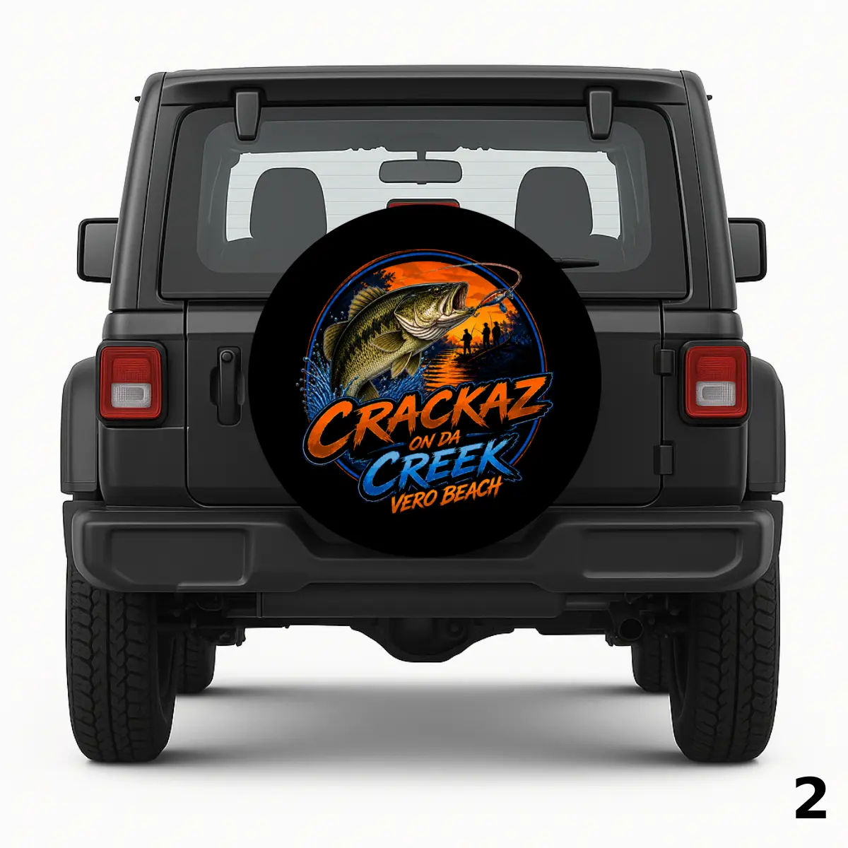 =Crackaz On Da Creek Spare Tire Cover