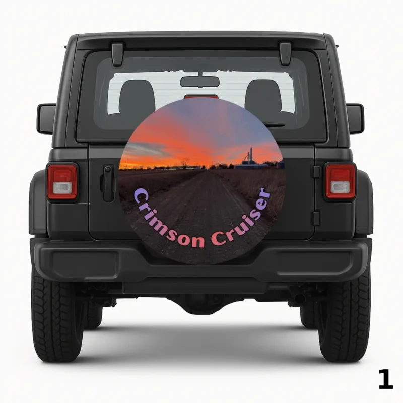 =Crimson Cruiser Spare Tire Cover
