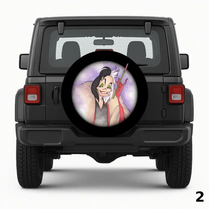 =Cruella De’Vil Spare Tire Cover