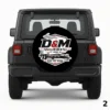 =D&M Trailer Rental Spare Tire Cover