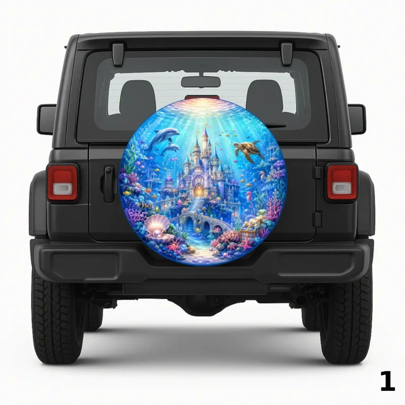 =Disney Meets the Sea Spare Tire Cover