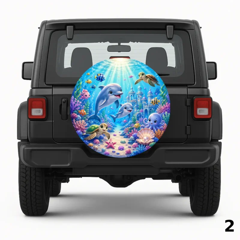 =Disney Meets the Sea Spare Tire Cover