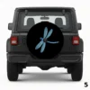 =Dragonfly Design Spare Tire Cover
