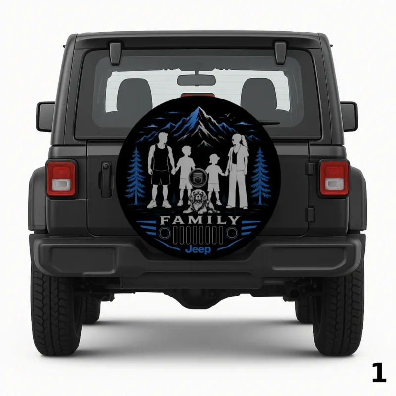 =Family Jeep Spare Tire Cover