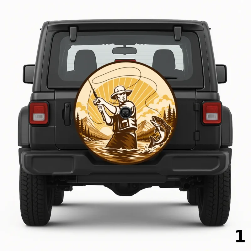 =Fly Fisherman Spare Tire Cover