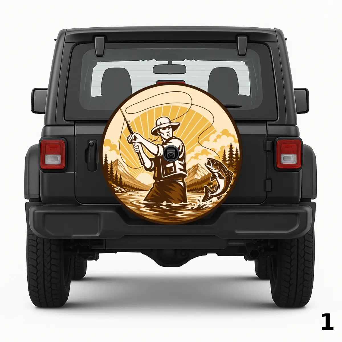 =Fly Fisherman Spare Tire Cover