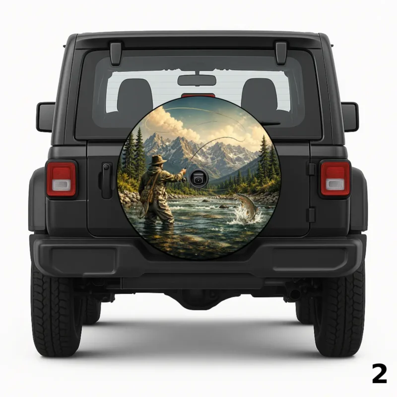 =Fly Fisherman Spare Tire Cover