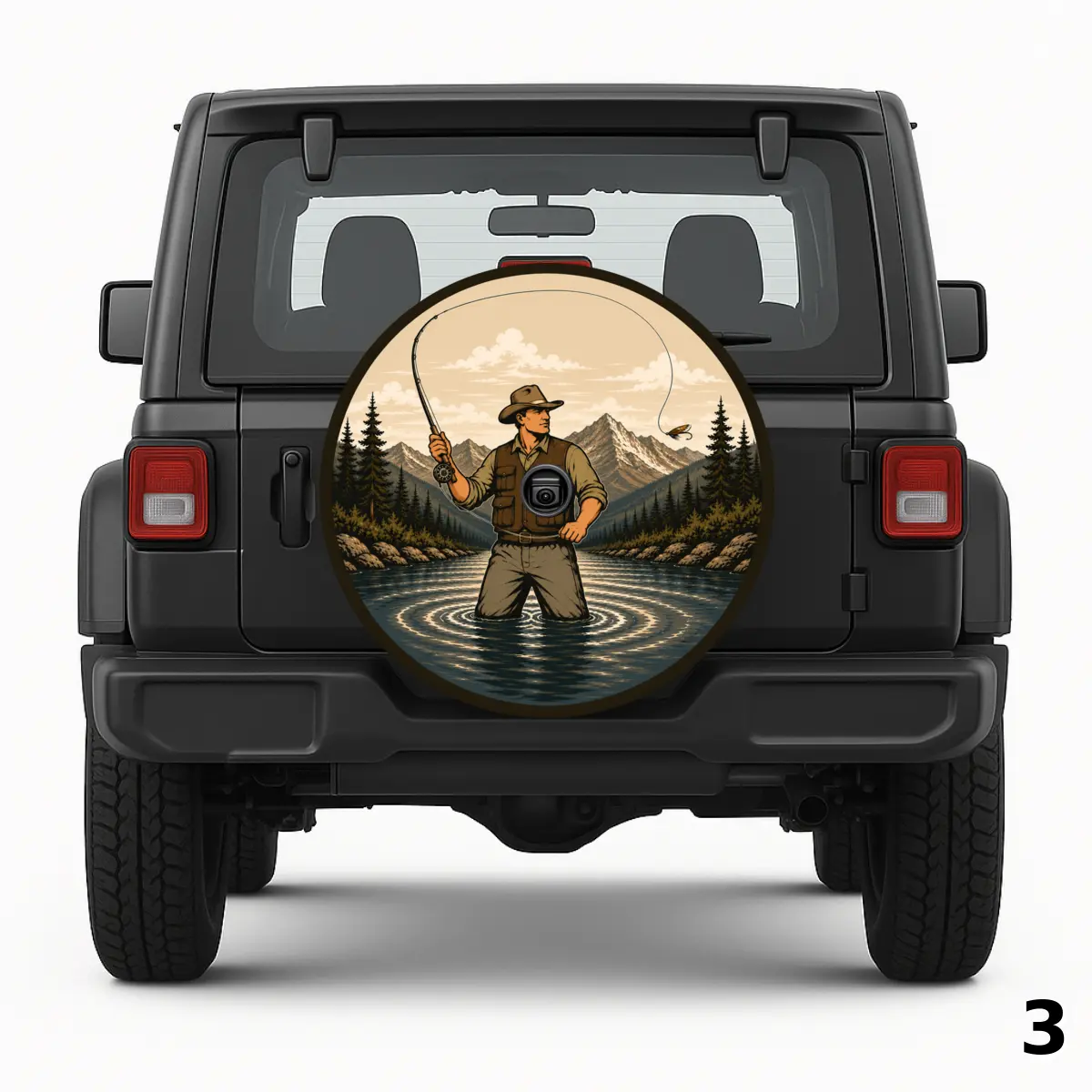 =Fly Fisherman Spare Tire Cover