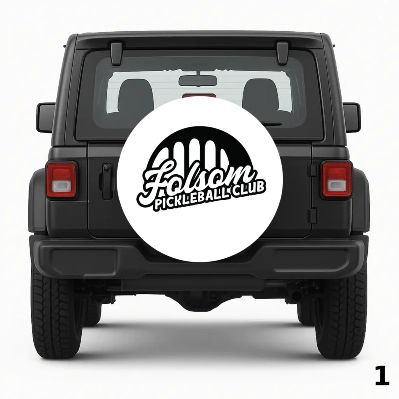 =Folsom Pickleball Club Spare Tire Cover