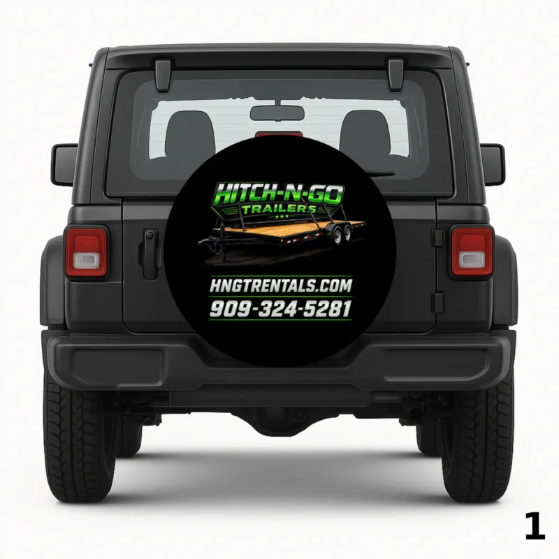 =Hitch-n-Go Trailers Spare Tire Cover