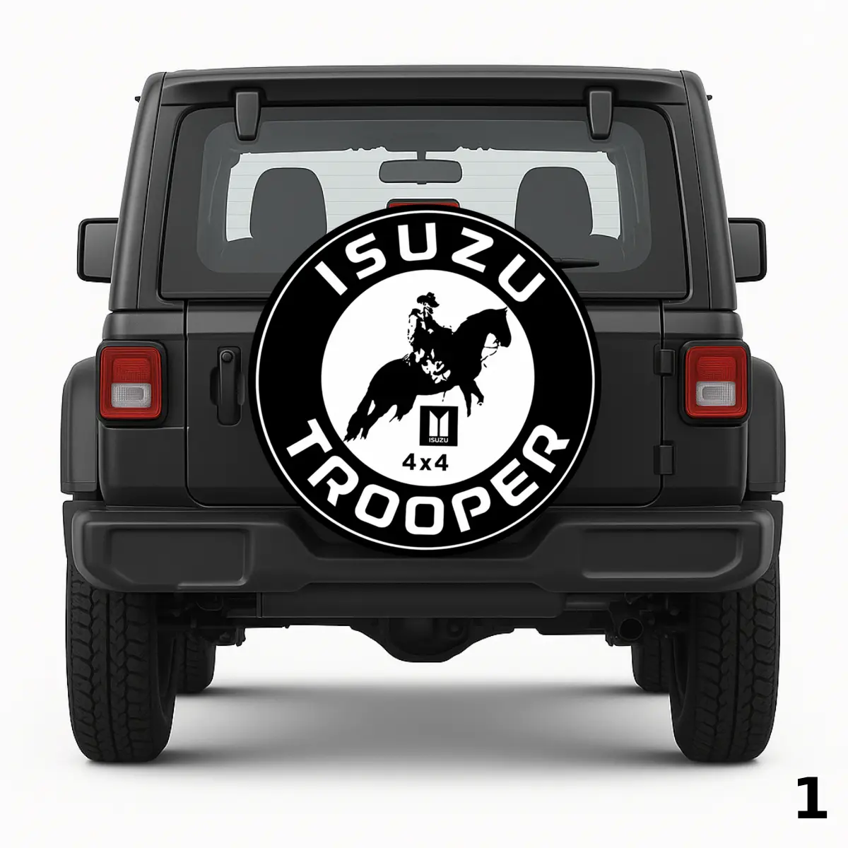 =Isuzu Trooper Spare Tire Cover