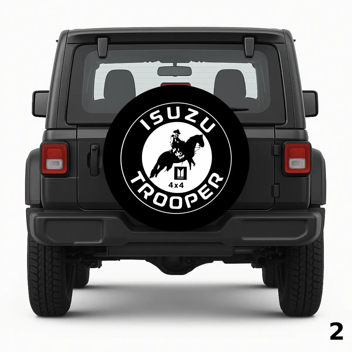 =Isuzu Trooper Spare Tire Cover