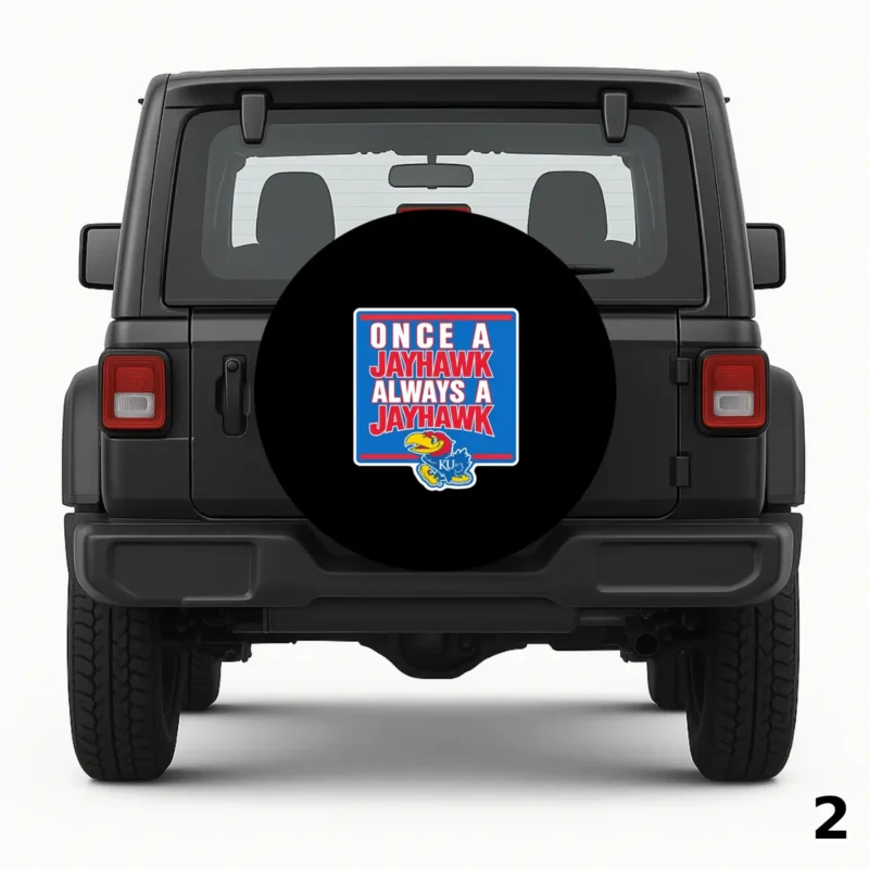 =Jayhawk for Life Spare Tire Cover