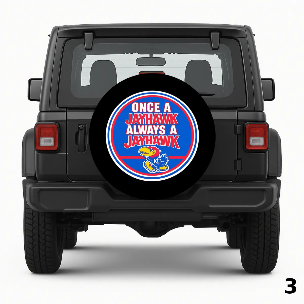 =Jayhawk for Life Spare Tire Cover
