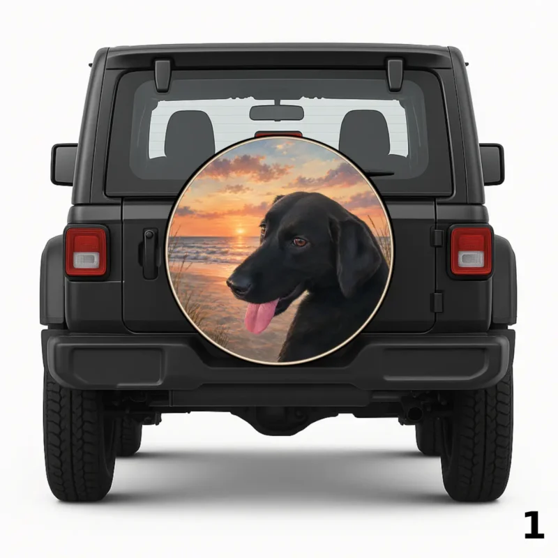 =Lab Spare Tire Cover