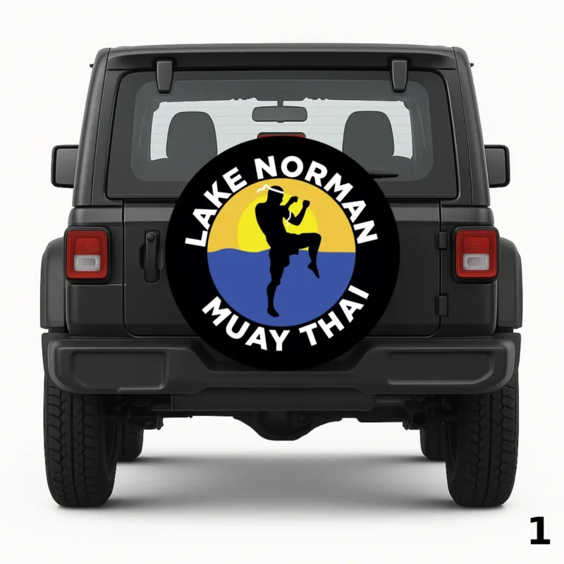 =Lake Norman Muay Thai Spare Tire Cover