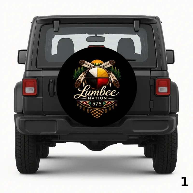 =Lumbee Tribe Spare Tire Cover