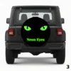 =Neon Green Eyes Spare Tire Cover