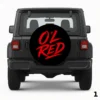=O'l Red Spare Tire Cover
