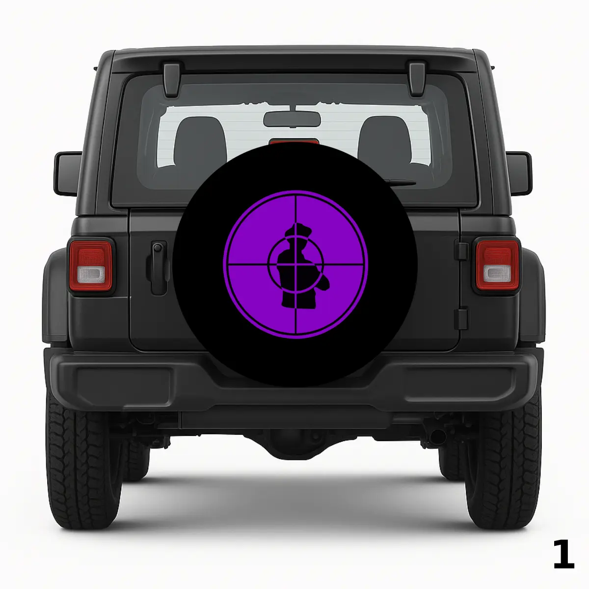 =Funda para rueda de repuesto Public Enemy Logo