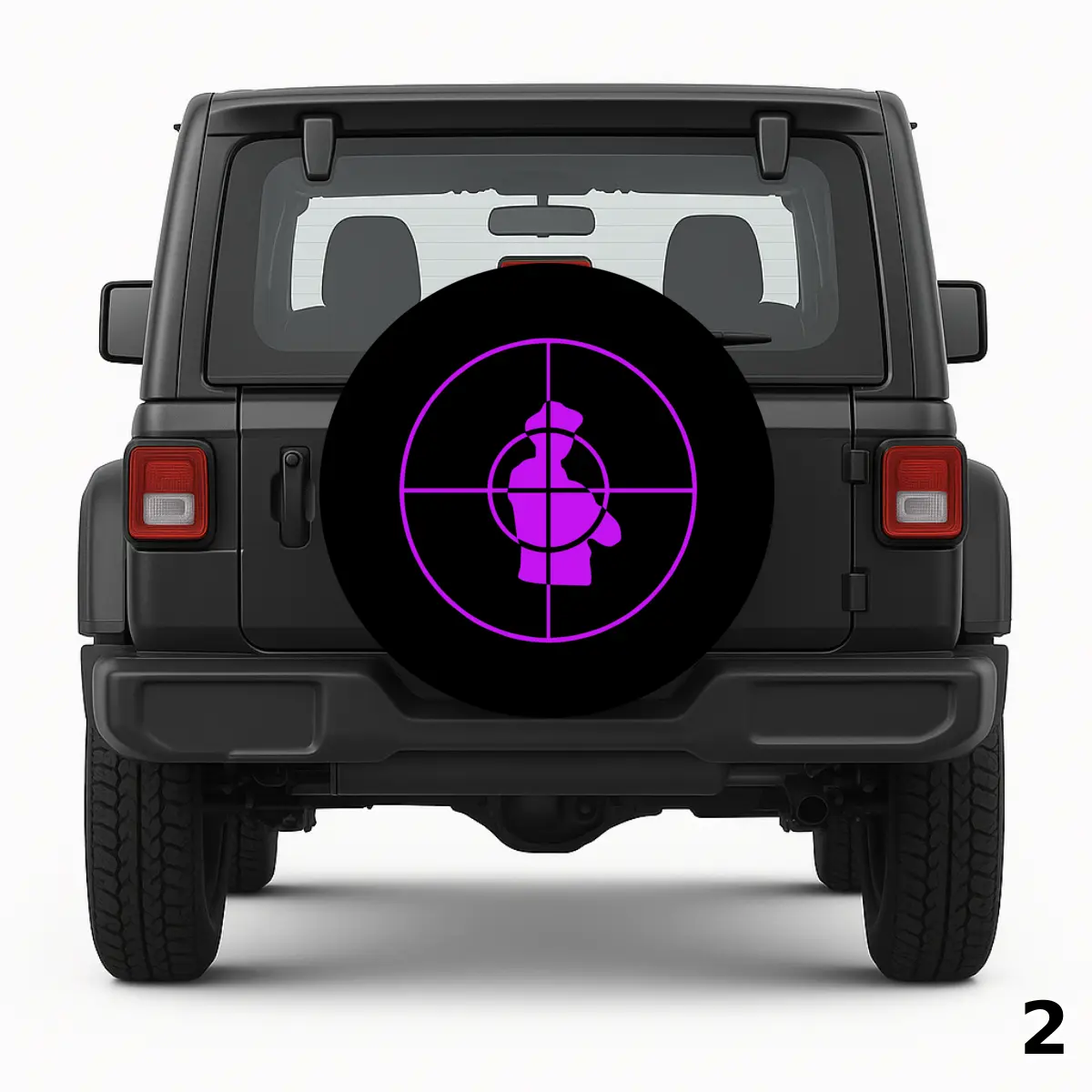 =Funda para rueda de repuesto Public Enemy Logo