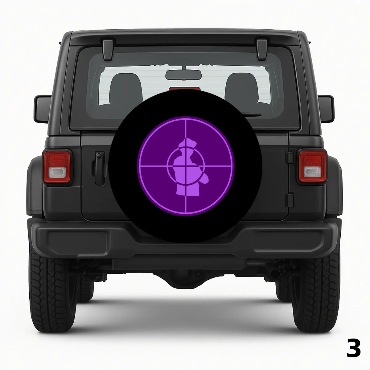 =Funda para rueda de repuesto Public Enemy Logo