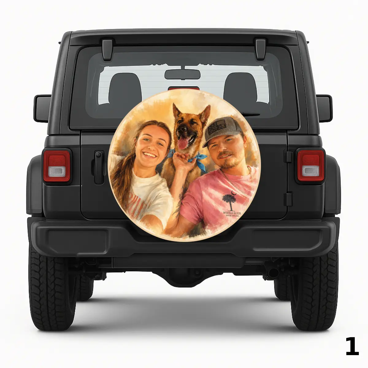 =Remembrance Portrait Spare Tire Cover