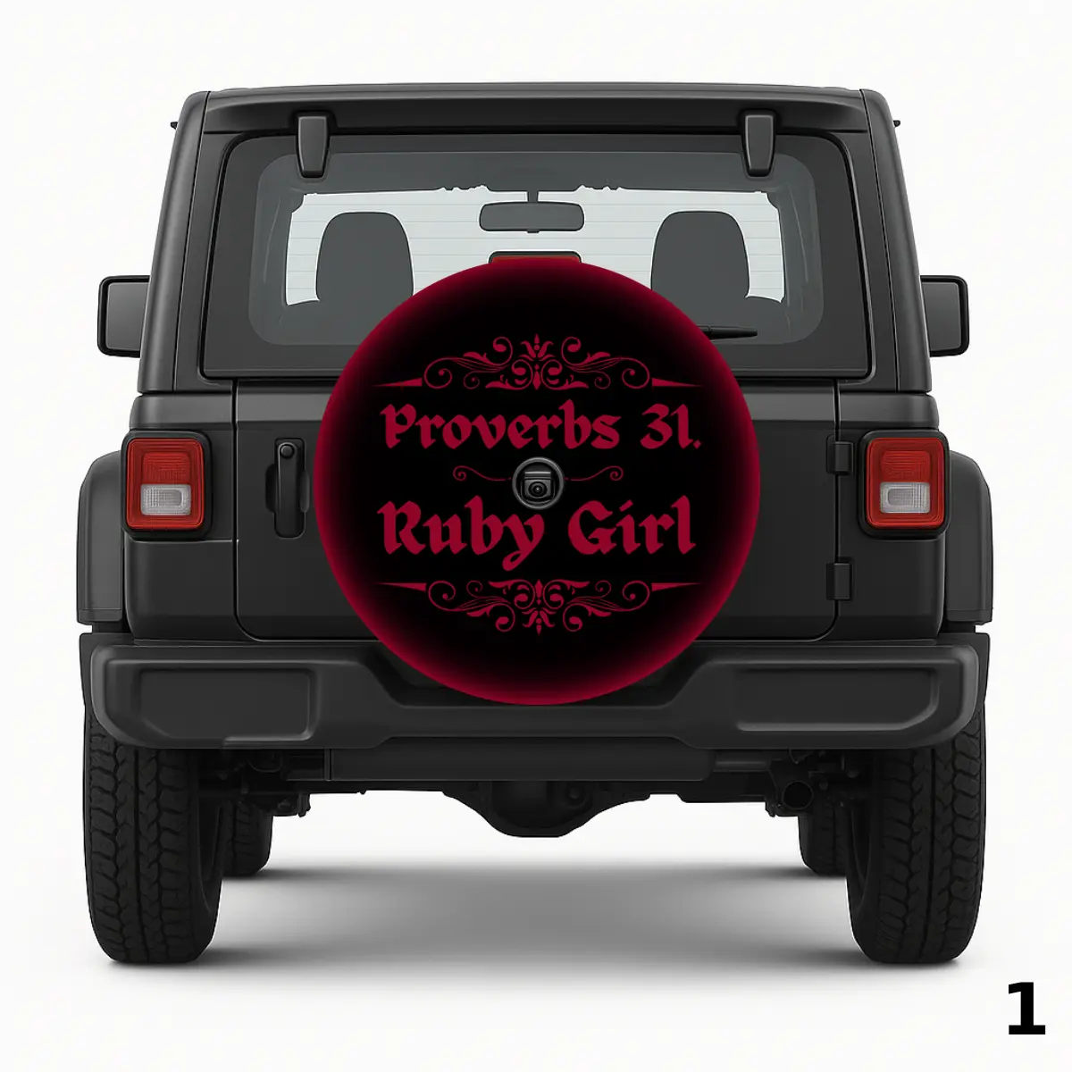 =Ruby Girl Spare Tire Cover