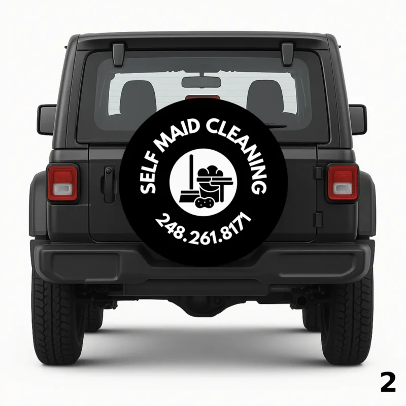 =Self Maid Cleaning Spare Tire Cover