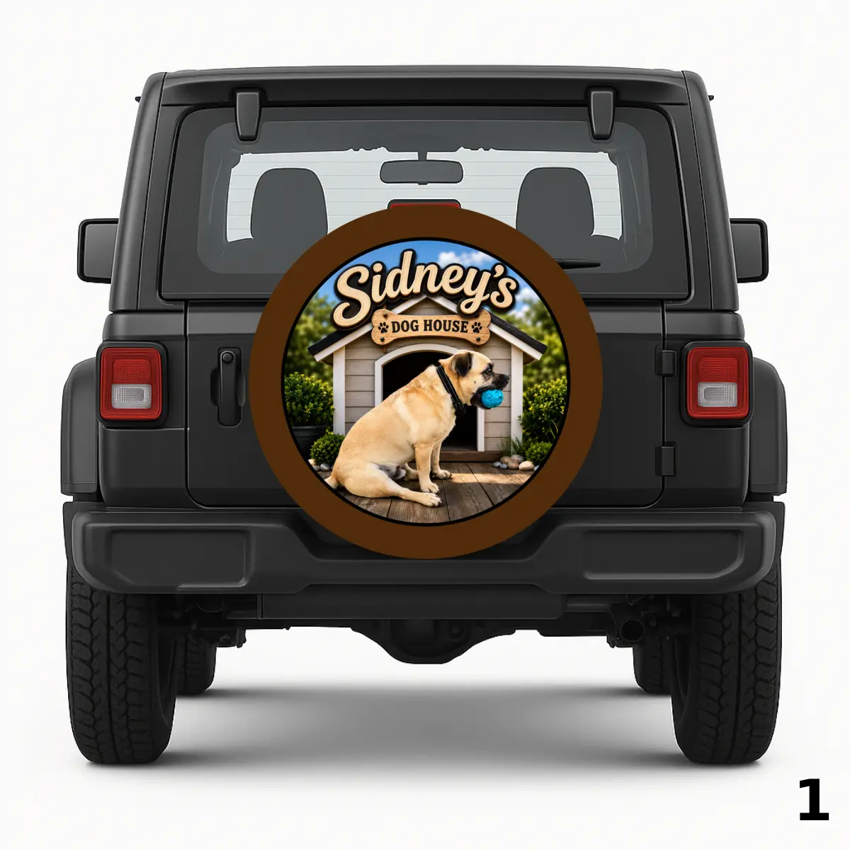 =Sidney’s Dog House Spare Tire Cover