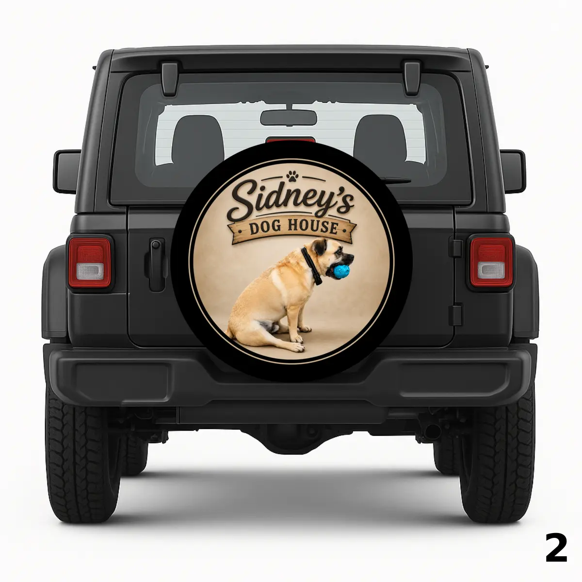 =Sidney’s Dog House Spare Tire Cover