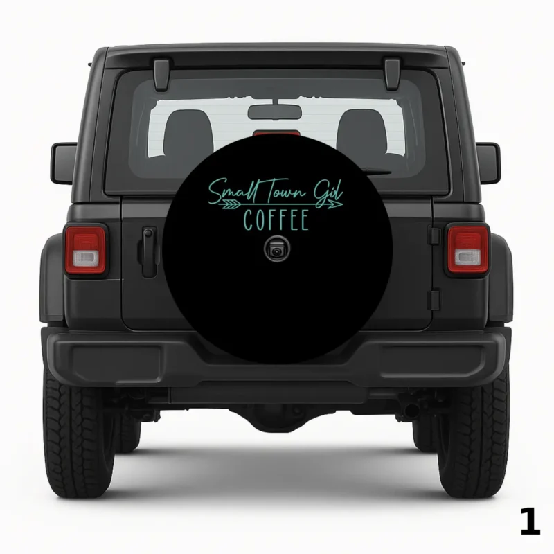 =Small Town Girl Coffee Spare Tire Cover