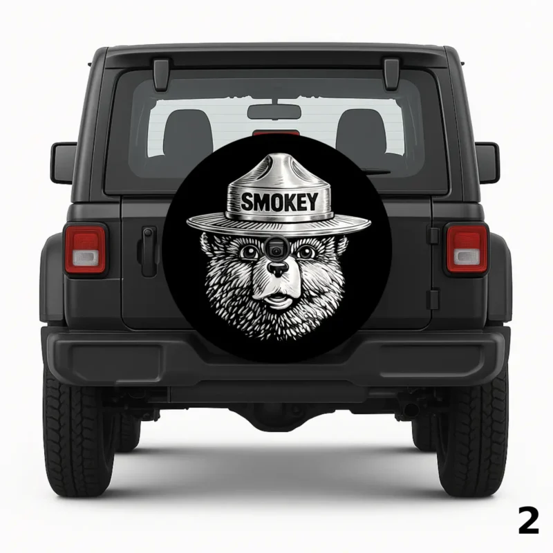 =Smokey Bear Spare Tire Cover