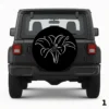 =Stargazer Lily Spare Tire Cover