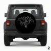=Stargazer Lily Spare Tire Cover