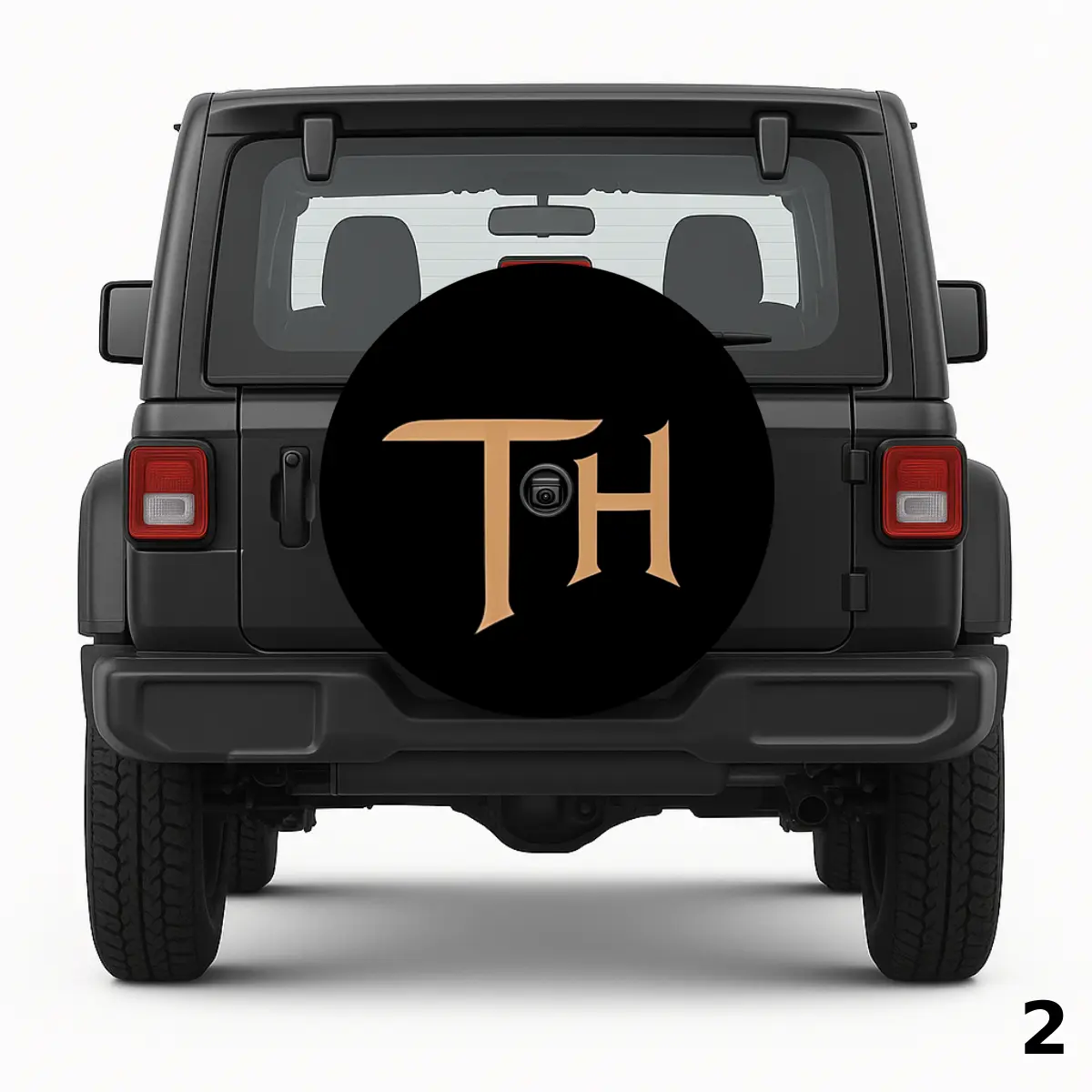 =TH Company Logo Spare Tire Cover