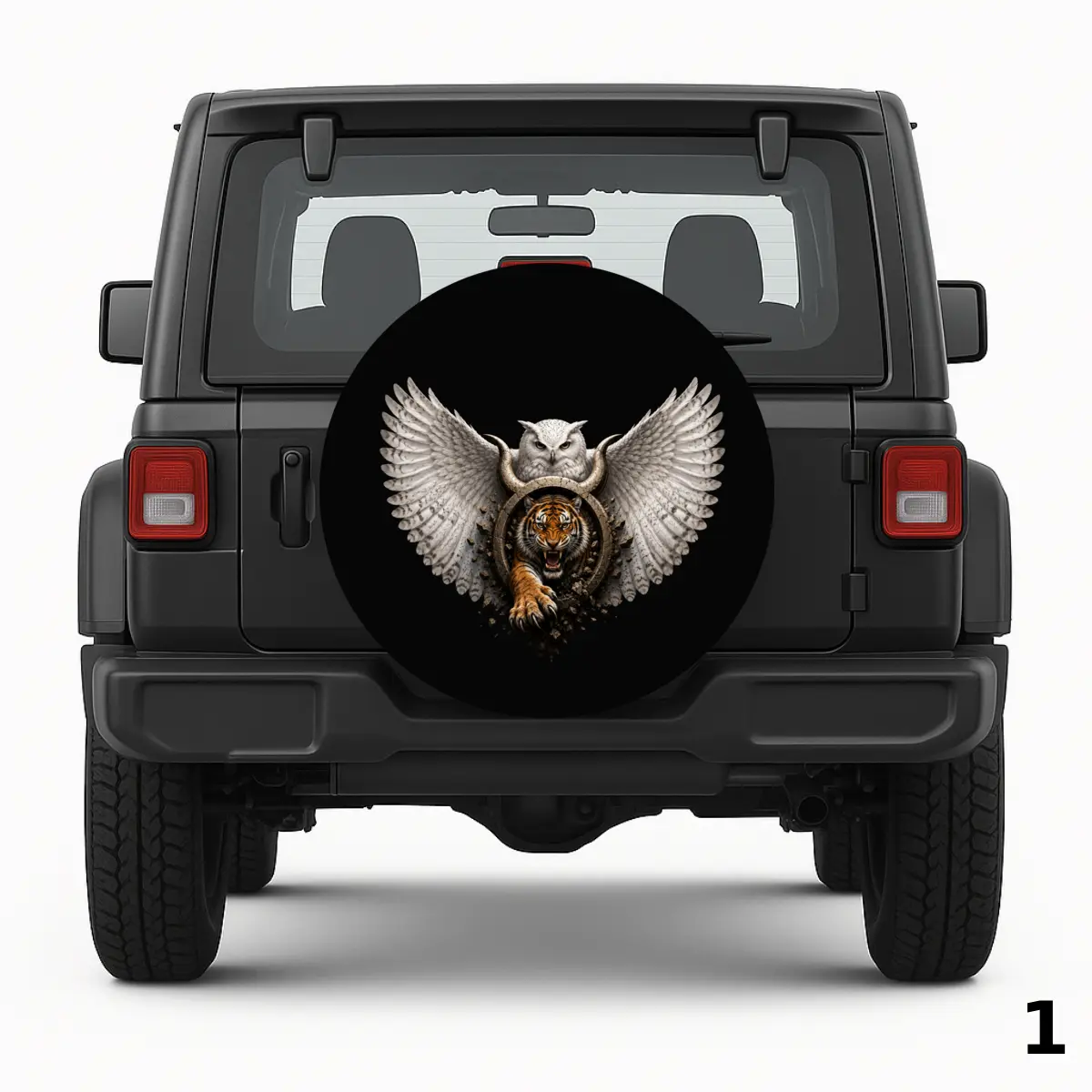 =Taurus, Tiger & Owl Spare Tire Cover